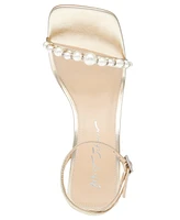 Betsey Johnson Women's Jacy Strappy Embellished Evening Sandals