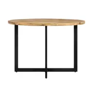 Dining Table 43.3"x29.5" Solid Wood Mango