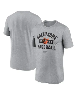 Men's Nike Heather Gray Baltimore Orioles Legend T-shirt