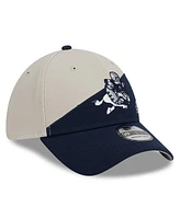 Men's New Era Cream, Navy Dallas Cowboys 2023 Sideline Historic 39THIRTY Flex Hat
