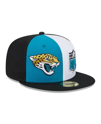 Men's New Era Teal, Black Jacksonville Jaguars 2023 Sideline 59FIFTY Fitted Hat
