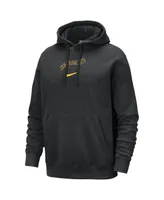 Men's Nike Black Golden State Warriors 2023/24 City Edition Essential Club Pullover Hoodie