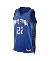 Men's and Women's Jordan Franz Wagner Blue Orlando Magic Swingman Jersey - Statement Edition