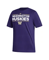 Men's adidas Purple Washington Huskies Dassler Fresh T-shirt