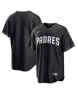 Men's Nike Black, White San Diego Padres Official Replica Jersey