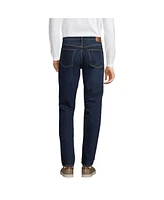Lands' End Men's Recover 5 Pocket Traditional Fit Denim Jeans