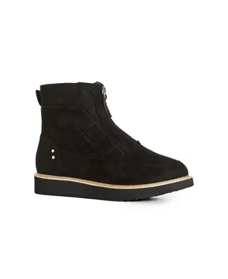 Women's Wide Fit Tracey Ankle Boot - black