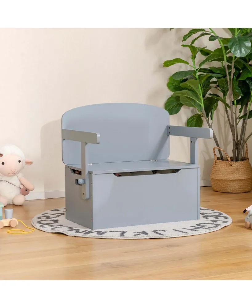 3-in-1 Kids Convertible Bench Table & Chair Set