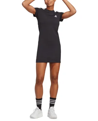 adidas Women's Essentials 3-Stripes T-Shirt Dress