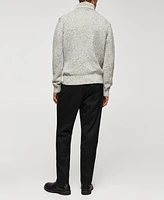 Mango Men's Wool Turtleneck Sweater