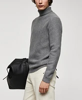 Mango Men's Turtleneck Knit Sweater