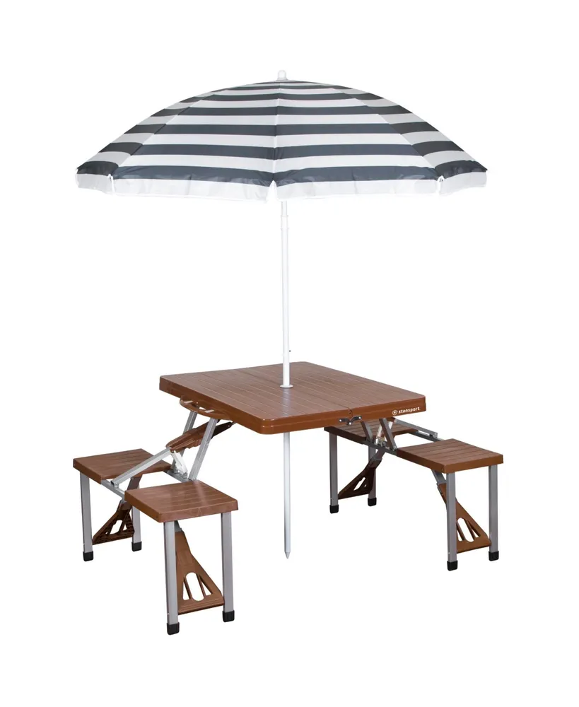 Stan sport Picnic Table and Umbrella Combo