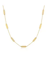 The Lovery Gold Bar Chain Necklace