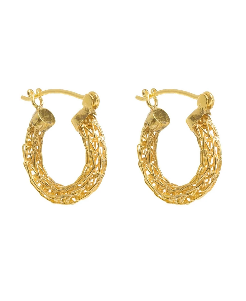 Woven for Women' Mini Hoops