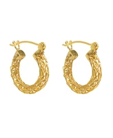 Woven for Women' Mini Hoops