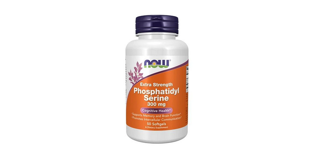 Now Foods Phosphatidyl Serine, 300 mg, 50 Softgels