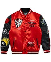 Reason Men's Dodge Demon Satin Bomber Jacket