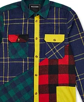 Reason Men's Panel Long Sleeves Overshirt