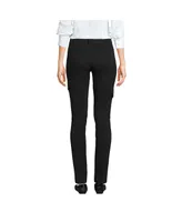 Lands' End Women's Mid Rise Slim Cargo Chino Pants