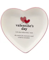 Certified International Valentine's Day Tidbit Plates, Set of 4