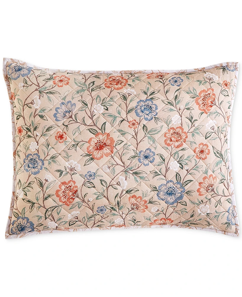 Charter Club Garden Floral Sham, King, Created For Macy's