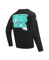 Men's and Women's Freeze Max Black Scooby-Doo Mystery Solving Club Pullover Sweatshirt