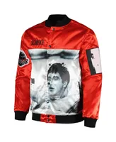 Men's and Women's Reason Red Scarface The World is Yours Varsity Full-Snap Jacket