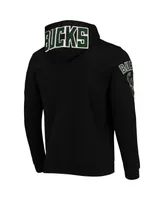 Men's Pro Standard Giannis Antetokounmpo Black Milwaukee Bucks Player Pullover Hoodie