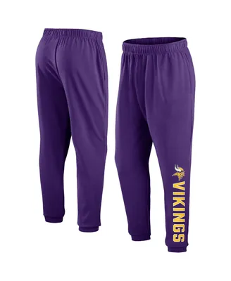 Men's Fanatics Purple Minnesota Vikings Big and Tall Chop Block Lounge Pants