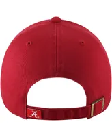 Women's '47 Brand Crimson Alabama Crimson Tide Sidney Clean Up Adjustable Hat