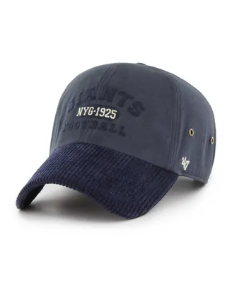 Men's '47 Brand Navy New York Giants Ridgeway Clean Up Adjustable Hat
