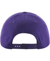 Men's '47 Brand Purple Los Angeles Lakers Ring Tone Hitch Snapback Hat