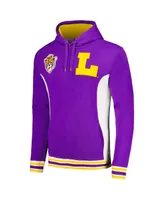 Men's Mitchell & Ness Purple Lsu Tigers Team Legacy French Terry Pullover Hoodie
