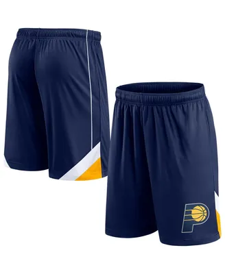 Men's Fanatics Navy Indiana Pacers Slice Shorts
