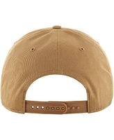 Men's '47 Brand Tan Detroit Pistons Barnes Hitch Adjustable Hat