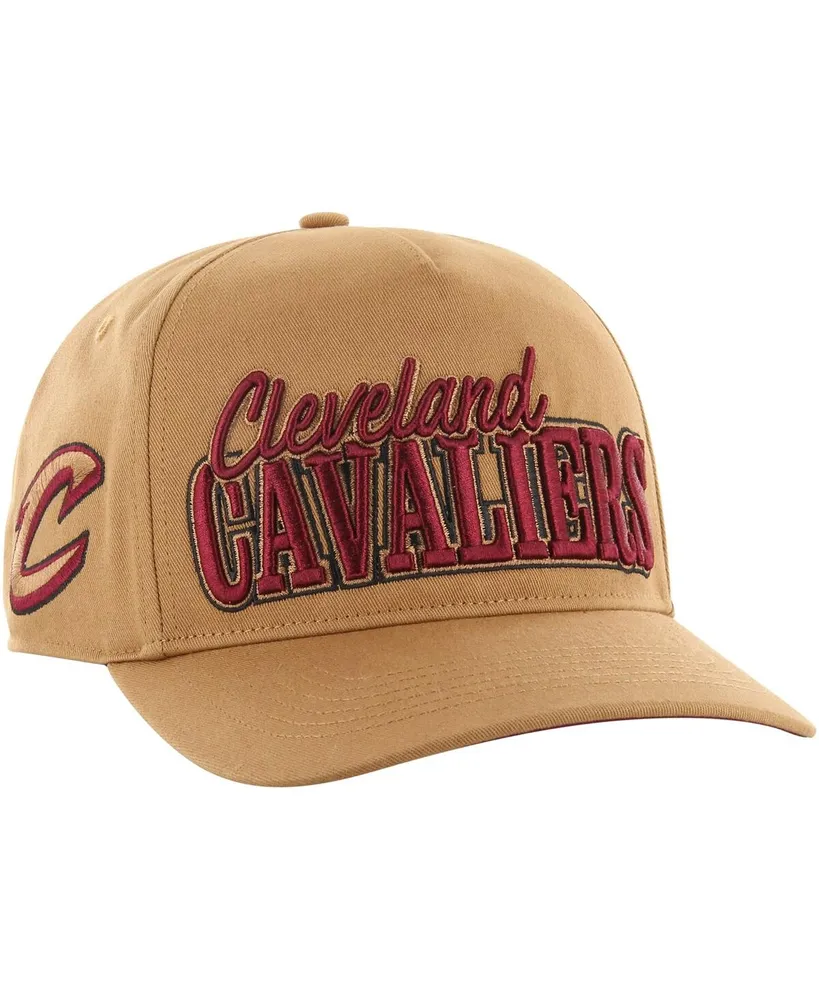 Men's '47 Brand Tan Cleveland Cavaliers Barnes Hitch Adjustable Hat