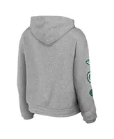 Women's Wear by Erin Andrews Heather Gray New York Jets Full-Zip Hoodie