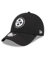 Youth Boys New Era Black Pittsburgh Steelers Main B-Dub 9FORTY Adjustable Hat