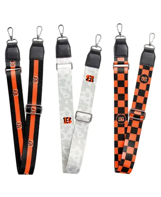 Cincinnati Bengals 3-Pack Bag Strap Set