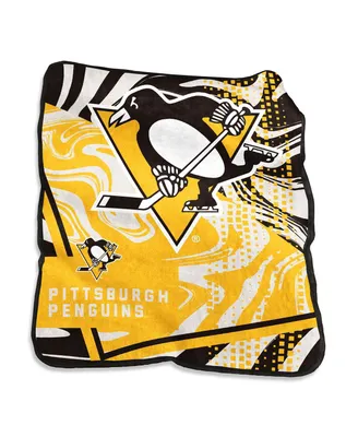 Pittsburgh Penguins 50" x 60" Swirl Raschel Throw Blanket