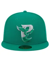 Men's New Era Kelly Green Philadelphia Eagles City Originals 59FIFTY Fitted Hat