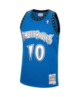 Men's Mitchell & Ness Wally Szczerbiak Blue Minnesota Timberwolves 2001/02 Hardwood Classics Swingman Jersey