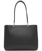 Calvin Klein Clove Push-Lock Triple Compartment Tote Bag