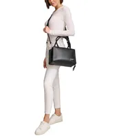 Calvin Klein Beecher Top Zipper Convertible Satchel