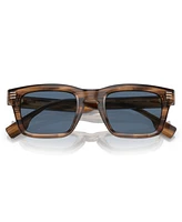 Burberry Men's Low Bridge Fit Sunglasses BE4403F