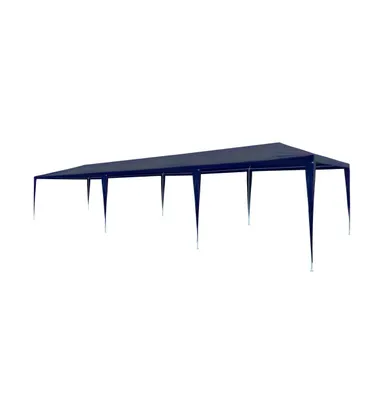 Party Tent 9.8'x29.5' Pe Blue