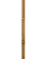 Martha Stewart Nassau Metal Bamboo Floor Lamp