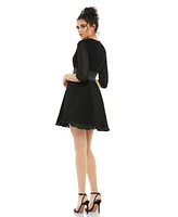 Women's Ieena Shimmer Infused Pleated Mini Dress