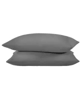 Bare Home Organic Cotton Percale Pillowcase Set King