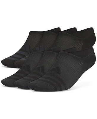 adidas Men's Superlite 3.0 No-Show No-Slip Socks - 6 pk.